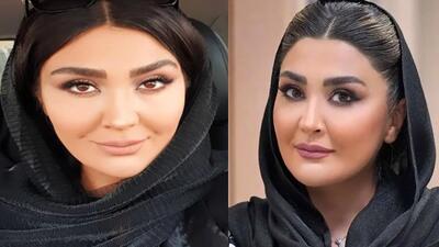 تصاویر دیده نشده | دکوراسیون نارنجی و لوکیشن جذاب برای عکس‌های مریم معصومی