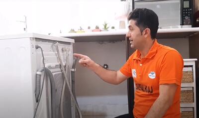 نصب ماشین لباسشویی با روشی ساده؛ به سادگی ماشین لباسشویی را نصب کنید.