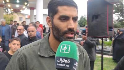 حضور محمد انصاری در مراسم دهمین سالگرد زنده یاد هادی نوروزی