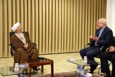 قالیباف با آیات عظام جوادی آملی و مکارم شیرازی دیدار کرد
