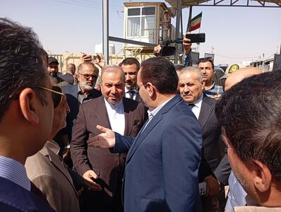 رئیس گذرگاه‌های مرزی کشور عراق، وارد ایران شد