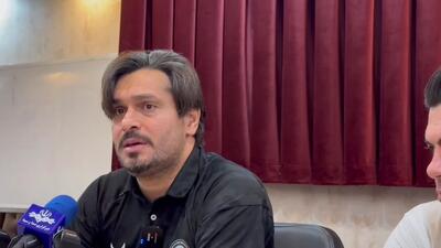 کنفرانس خبری سعید دقیقی سرمربی پیکان پیش از تقابل با مس رفسنجان