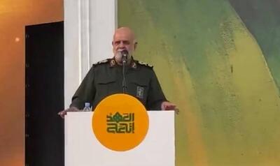 فیلم/ سردار مسجدی: اگر دشمن تحریم کن ملت متحدتر خواهد شد