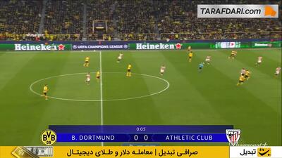 خلاصه بازی دورتموند ۴-۱ اتلتیک بیلبائو (لیگ قهرمانان اروپا - 26-2025) - پارس فوتبال