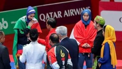 مرجان سلحشوری، قهرمان تکواندو: رئیس جمهور اندونزی من را با ورزشکار خودشان اشتباه گرفته بود وقتی با او دست ندادم ناراحت شد و...