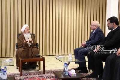 گزارش تصویری: دیدار قالیباف با حضرت آیت الله جوادی آملی | شفقنا، آخرین اخبار ایران و جهان