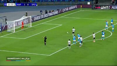 خلاصه بازی ناپولی مقابل اسپورتینگ را ببینید+ویدئو