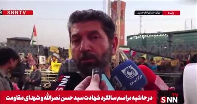 سردار حسن زاده: دشمنان همیشه پاسخ زیاده خواهی های خود را از ملت ما دریافت کرده اند + فیلم
