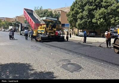 آسفالت معابر شهری بیجار؛ نهضت خدمت‌رسانی به مردم- فیلم فیلم استان تسنیم | Tasnim