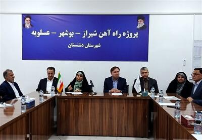  وزیر راه: 1000 میلیارد تومان برای پروژه راه‌آهن شیراز - بوشهر اختصاص یافت - تسنیم