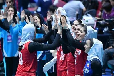 تیم ملی والیبال زنان در رنکینگ جهانی صعود کرد