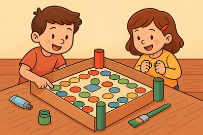 میای بریم بازی، بازی خانه به خانه