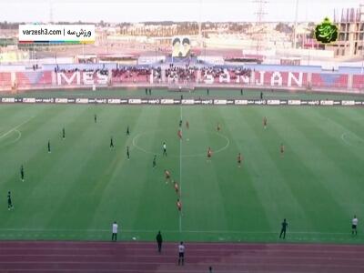 خلاصه بازی مس رفسنجان 2 - پیکان 0