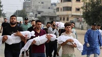 شهادت ۴۸ فلسطینی در حملات صهیونیست‌ها در ۲۴ ساعت گذشته