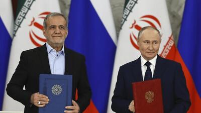 معاهده مشارکت بین تهران و مسکو لازم الاجرا شد