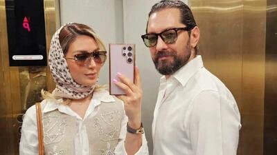 تاریخ وبگردی | عکس جذاب مینا مختاری همسر بهرام رادان با برندهای لاکچری