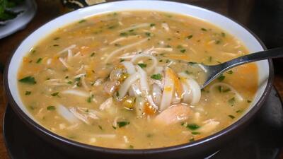 طرز تهیه سوپ مرغ ترکی برای فصل سرد زمستان !