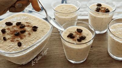 طرز تهیه پودینگ جو دوسر دسر غنی، آسان و سالم که در عرض چند دقیقه آماده می شود !