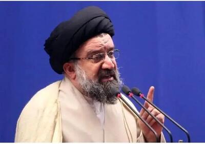 احمدخاتمی: مرگ آری، ذلت هرگز با آمریکا مذاکره نمی کنیم/ احمق ها نمی دانند ما تل آویو و حیفا را شخم می زنیم