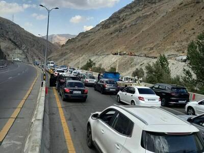 جاده شمال شلوغ شد