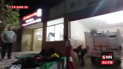 اعزام ٦ تیم عملیاتى به محل حادثه بالگرد هلال‌ احمر در اشترانکوه + فیلم