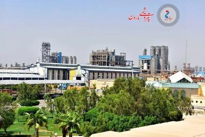 عبور پتروشیمی مارون از رکورد ۱۹ ساله تولید در واحد الفین