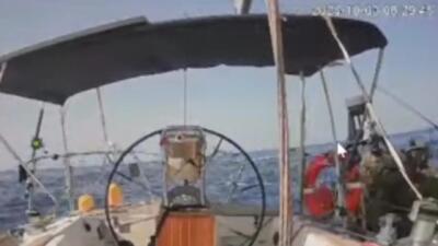  حمله رژیم صهیونیستی به کشتی مارینت + فیلم