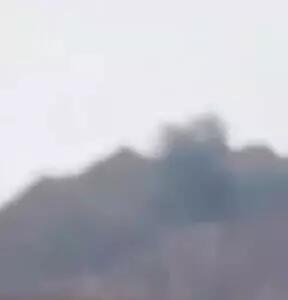 تصاویر اولیه از محل سقوط بالگرد هلال احمر در اشترانکوه لرستان