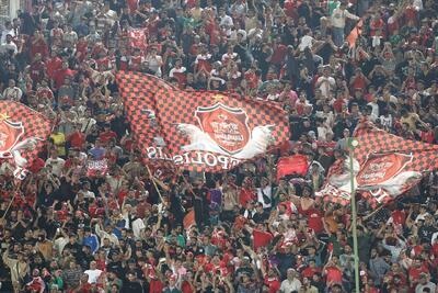 عکس| لحظه فرار پرسپولیس از شکست در تهران