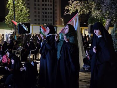  آغاز سومین خیرش سراسری «فریاد فلسطین» در مشهد