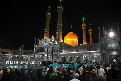 عزاداری وفات حضرت فاطمه معصومه(س) در قم