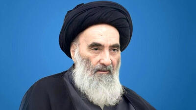 آیت الله سیستانی برگزاری مراسم ترحیم همسرش را در عراق ممنوع کرد