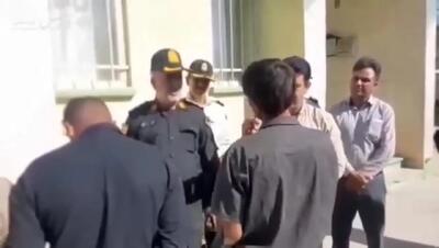 فیلم / دستگیری سارقی که به شیوه گرگ‌ها دزدی می‌کرد!