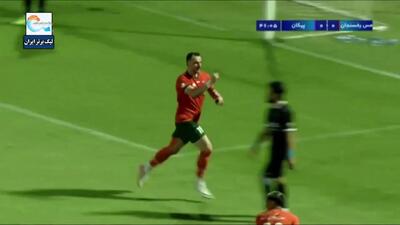 گل اول مس رفسنجان توسط آرمان رمضانی در دقیقه ۴۷ / مس ۱ - پیکان ۰