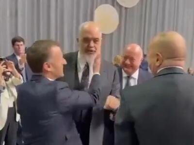 تمسخر ترامپ در جمع رهبران اروپایی