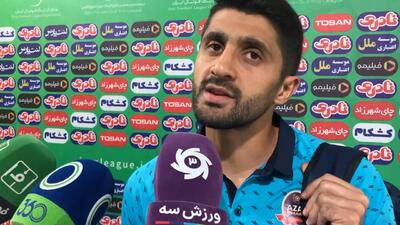نژاد مهدی: حق ما برد بود