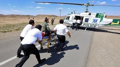 پنج مصدوم در حادثه واژگونی پراید در جاده قم به گرمسار