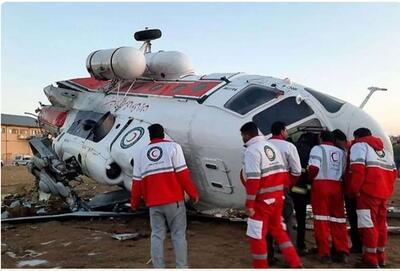  اولین فیلم از سقوط بالگرد در اشترانکوه