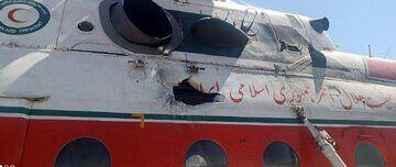 وخامت حال ۳ نفر از مصدمان حادثه سقوط بالگرد هلال احمر