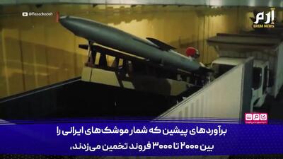 حمله غافلگیرانه ایران به اسرائیل با هزاران موشک +فیلم