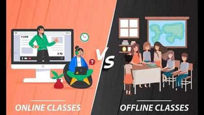 مقایسه آموزش حضوری با آنلاین زبان انگلیسی در ایرانمهر