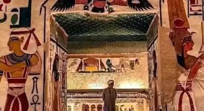 بازگشایی مقبره سلطنتی مصر باستان پس از ۲۲۶ سال