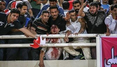 اتفاق جدید در باشگاه فرهنگی - ورزشی پرسپولیس؛ هوادار زیر مشت و لگد!