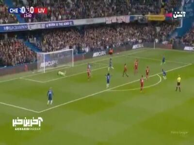 شوت دیدنی؛ گل اول چلسی به لیورپول توسط مویسس کایسدو