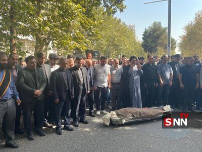 عکس/ تشییع پیکر دانشجوی فقید «محمدامین کلاته»