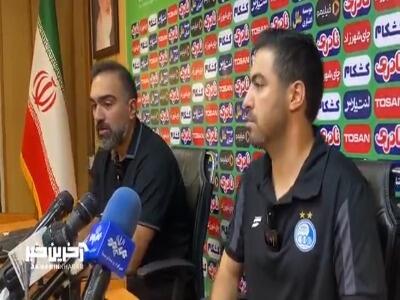  خسرو حیدری: ما برای این بازی خیلی انگیزه داریم تا نتایج بدمان را جبران کنیم