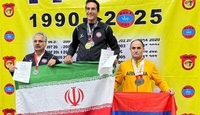 مدال‌آوری عضو سابق تیم ملی کاراته در ۶۱ سالگی
