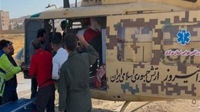 امدادرسانی به حادثه سقوط بالگرد در اشترانکوه به پایان رسید