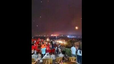 سقوط وحشتناک پهپادها روی سر مردم چین!