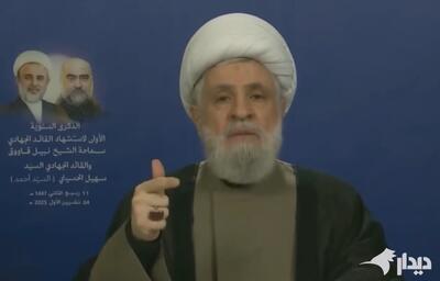 نعیم قاسم: طرح آمریکایی در مورد غزه آکنده از خطرات است